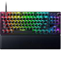 Teclado para jogos Razer Huntsman V3 Pro TKL analógico óptico preto