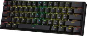 Teclado para jogos Redragon K630 Dragonborn 60% RGB Brown Switch