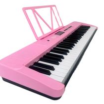 Teclado para menina iniciante Cor de Rosa modelo WTS300 PK