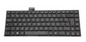 Teclado Para Notebook Asus VivoBook Sem Moldura Cor Preto S400, K46CM, S400CA, K46C, S400C, AEXJ7U00010