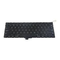 Teclado para Notebook bringIT compatível com Apple MacBook Pro 13" Final de 2008 Preto Sem Ç