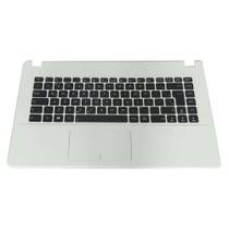 Teclado para Notebook bringIT compatível com Asus Part Number 0KNB0-4133CZ00 Branco ABNT2