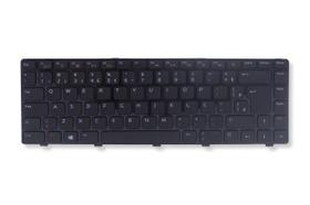 Teclado para Notebook bringIT compatível com Dell Part Number V119525BS1 ABNT2