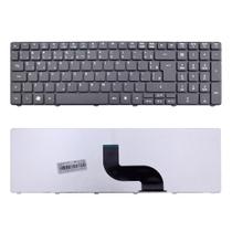 Teclado para Notebook bringIT compatível com Gateway Part Number V104702AK3BR ABNT2 - F3 WI-FI