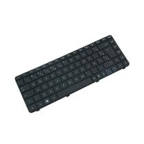 Teclado para Notebook bringIT compatível com HP Part Number AEAX1600110 Preto ABNT2