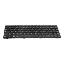 Teclado para Notebook bringIT compatível com Lenovo G485 PK130N13B20 Preto ABNT2