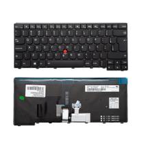 Teclado para Notebook bringIT compatível com Lenovo Part Number 0C45328 ABNT2 Com Moldura