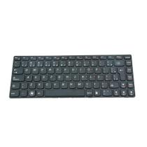 Teclado para Notebook bringIT compatível com Lenovo Part Number MP-10A2 Preto ABNT2