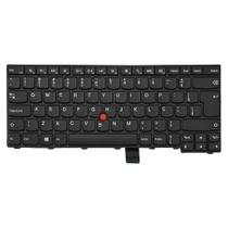 Teclado para Notebook bringIT compatível com Lenovo ThinkPad Edge T440 Preto ABNT2