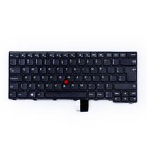 Teclado para Notebook bringIT compatível com Lenovo ThinkPad T460 Preto ABNT2