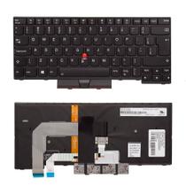 Teclado para Notebook bringIT compatível com Lenovo ThinkPad T480 Preto ABNT2
