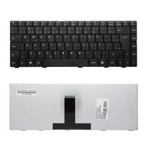 Teclado para Notebook bringIT compatível com Megaware Meganote 0KN0-6B3BR01 ABNT2