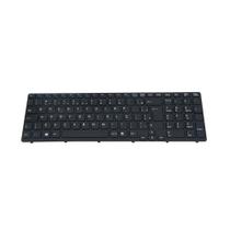 Teclado para Notebook bringIT compatível com Sony Vaio Part Number 149092911BR ABNT2 Com Moldura