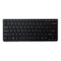 Teclado para Notebook bringIT compatível com Sony Vaio SVE14113EBP Inglês Internacional - US