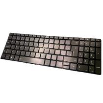 Teclado Para Notebook Compatível Com Lenovo Ideapad 3-15itl6 - Gray - BR - Sem Moldura