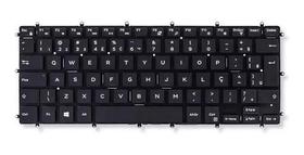 Teclado Para Notebook Dell Vostro V14-3480 Dell Vostro V14-5481 Dell Vostro V14-5468, Cor Preto