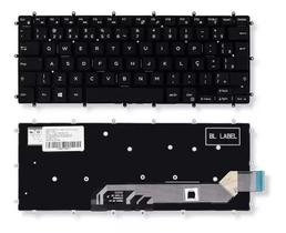 Teclado Para Notebook Dell Vostro V14-3480 Dell Vostro V14-5481 Dell Vostro V14-5468, Cor Preto