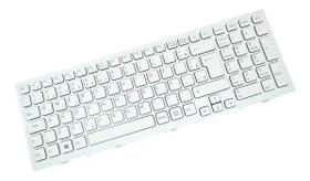 Teclado Para Notebook Para Notebok Sony Vaio SVF15213CBW SVF152C29X Cor Branco