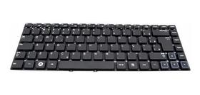 Teclado Para Notebook Samsung 300e E4a-a02jm Samsung NP300e, Cor Preto