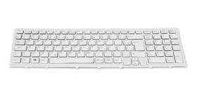 Teclado Para Notebook Sony Vaio Pcg 71911x V116646f, BR Com Ç Cor Branco