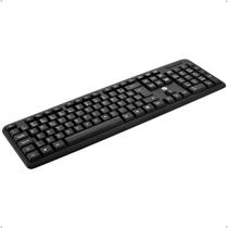 Teclado Para Pc Cabo Usb Fio de 1,3m Basico Preto Bright