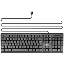 Teclado Para Pc e Notebook Com Fio Conexão Usb