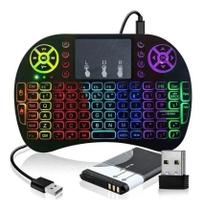 Teclado Para Tv Controle Remoto Sem Fio Para Tv