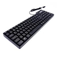 Teclado PC Multimídia USB Padrão