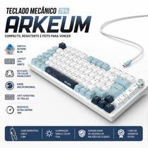 Teclado Pcyes Summit Mecânico 75 ABNT2 com Switch Outemu Blue e USBC Português Brasil Teclado Pcyes Summit Mecânico 75 ABNT2 com Switch Outemu Blue e USBC Português Brasil