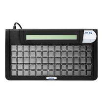 Teclado PDV Gertec TEC-E 65 Teclas Preto sem Grade USB - 00410756