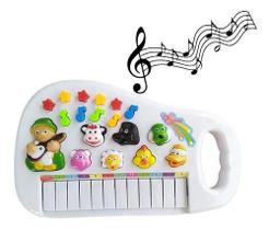 Teclado Piano Animal Infantil Sons Eletrônico