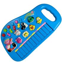 Teclado Piano Baby Bebê Musical De Bichos Bichinhos Com Som Animais Infantil Luz a Pilha Tk1187 Mohnish Teclado Piano Baby Bebê Musical De Bichos Bichinhos Com Som Animais Infantil Luz a Pilha Tk1187 Mohnish