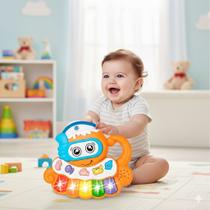 Teclado / Piano Baby Musical Polvo Infantil com Luz - Estimule o Desenvolvimento do seu Bebê! Teclado / Piano Baby Musical Polvo Infantil com Luz - Estimule o Desenvolvimento do seu Bebê!