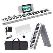 Teclado Piano Dobrável OYAYO 88 Teclas Bluetooth MIDI