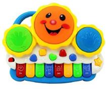 Teclado Piano Musical Bebê Brinquedo Infantil Divertido Drum