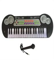Teclado Piano Musical C/ 37 Teclas E Microfone - Well Kids