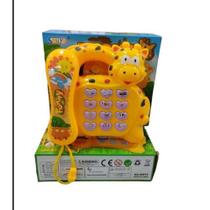 Teclado Piano Musical girrafa Para Bebê Brinquedo Infantil divertido.