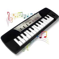 Teclado Piano Musical Infantil Black 27 Cm- Art Brink