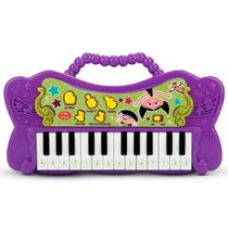 Teclado Piano Musical Infantil Educativo Show da Luna Baby Multikids BR1800 - Brinquedo Sensorial Interativo
