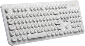 Teclado POP IN TC401 Branco c/Apoio p/Digitação OEX