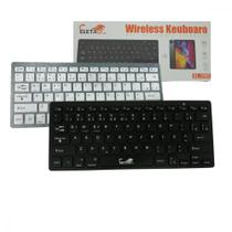 Teclado Portátil Bluetooth Sem Fio Ultra Fino Tablet Celular Notebook Computador ELETRO EL-2101 (***DISPONÍVEL SOMENTE NA COR BRANCO) - electros1