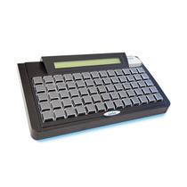 Teclado programável Gertec TEC-E 65 Teclas com Display USB Preto