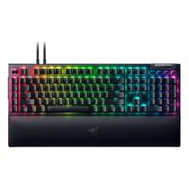 Teclado Razer Blackwidow V4 Pro RZ03-04680200-R3U1 RGB Switch Green USB Inglês - Preto Teclado Razer Blackwidow V4 Pro RZ03-04680200-R3U1 RGB Switch Green USB Inglês - Preto