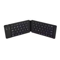 Teclado recarregável dobrável para tablet notebook escritório mini teclado Dobrável sem fio bluetooth