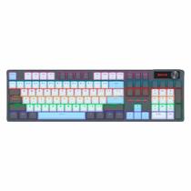 Teclado Redragon Caesura K718GB Rainbow Wired - Cinza Teclado Redragon Caesura K718GB Rainbow Wired - Cinza