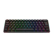 Teclado Redragon Gamer Mecanico Akali Preto Rgb Switch Marrom K642-Rgb Brown