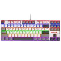 Teclado Redragon K552 Interruptor vermelho mecânico de 87 teclas RGB