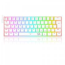 Teclado Redragon K630w-rgb Dragonborn Branco Switch Azul