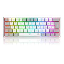 Teclado Redragon Mecânico Gamer Compacto Fizz Lunar Dawn RGB