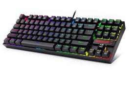 Teclado Redragon Mecanico Gamer Kumara Rgb Pto Switch Azul Abnt2